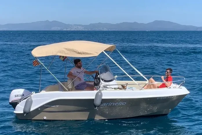 Boat Rental License Marinello 16 to Rentboats in Estartit